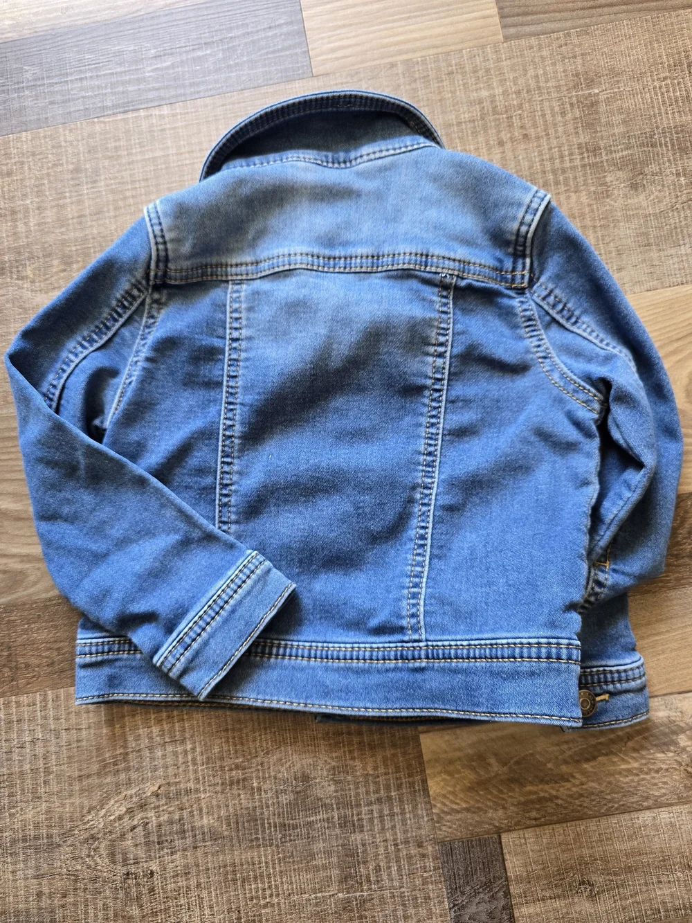 Kids' Purple & Denim Jackets